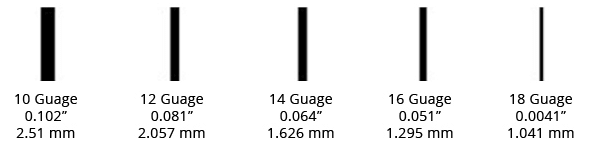 stainless steel gauge stainless steel gauge